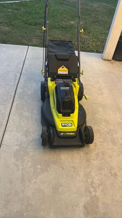 Ryobi 16" Push Lawn Mower ONE+ HP Brushless