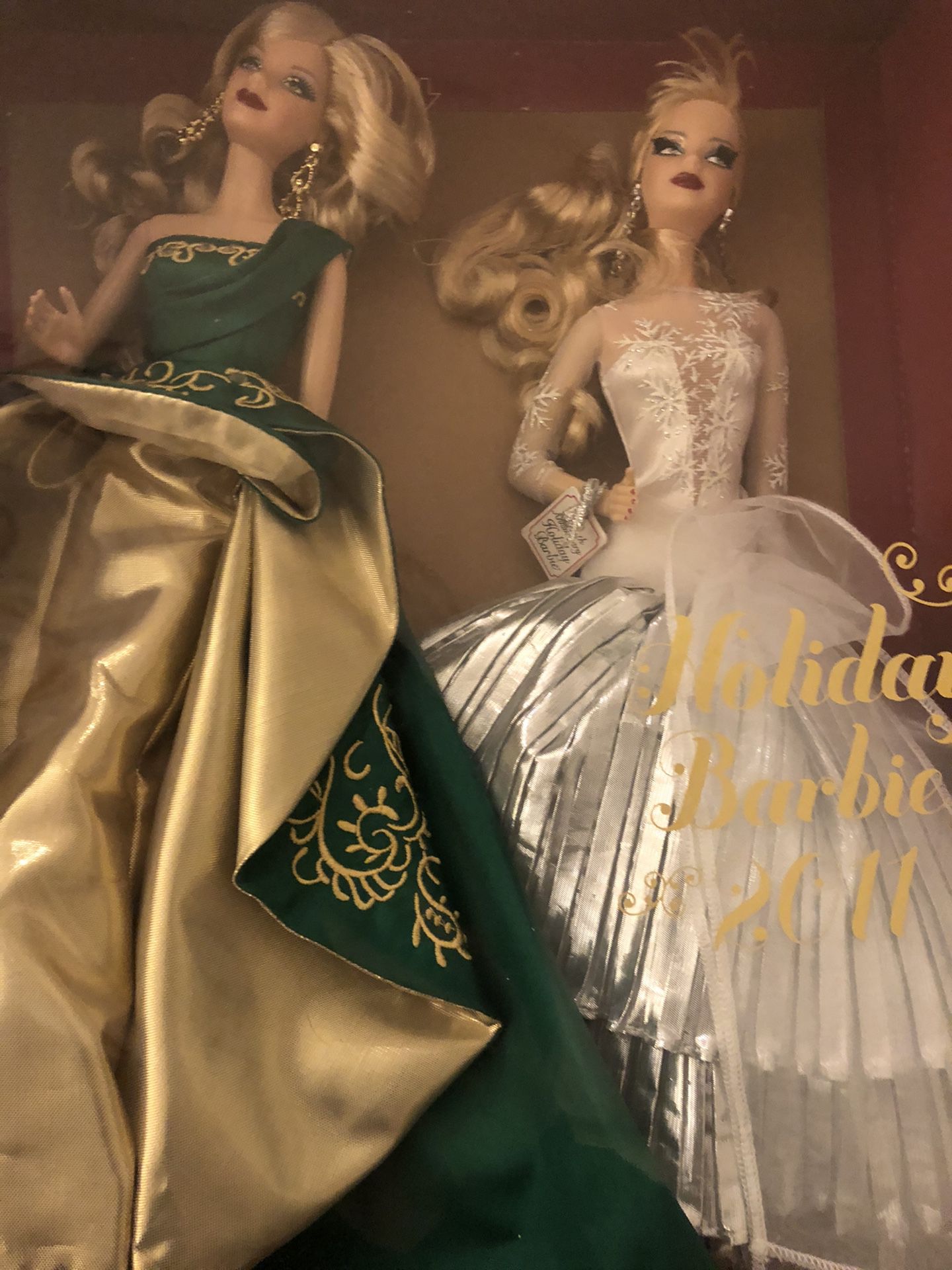 Holliday Barbie both for $30