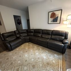 Leather Couch
