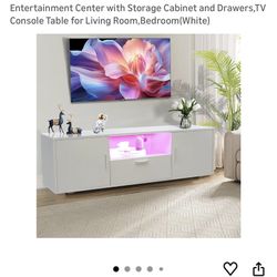 TV Stand for 55 Inch TVs,Modern LED