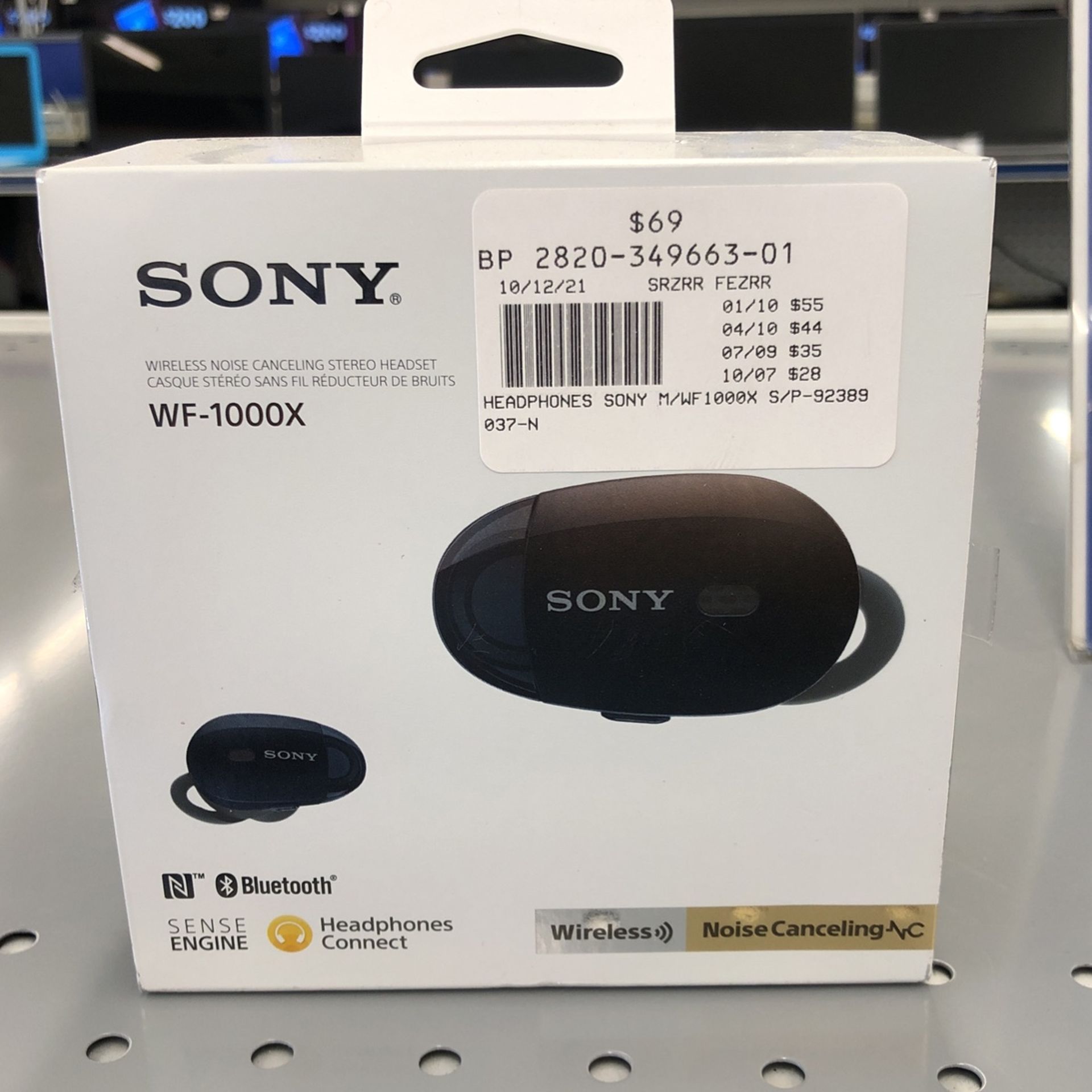 Sony WF1000x Headphones 