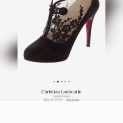 Christian Louboutin Suede Pumps