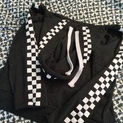 Black And White Hoodie 