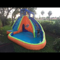 Banzi Sidewinder Falls Inflatable Water park , Waterslide , Pool - 