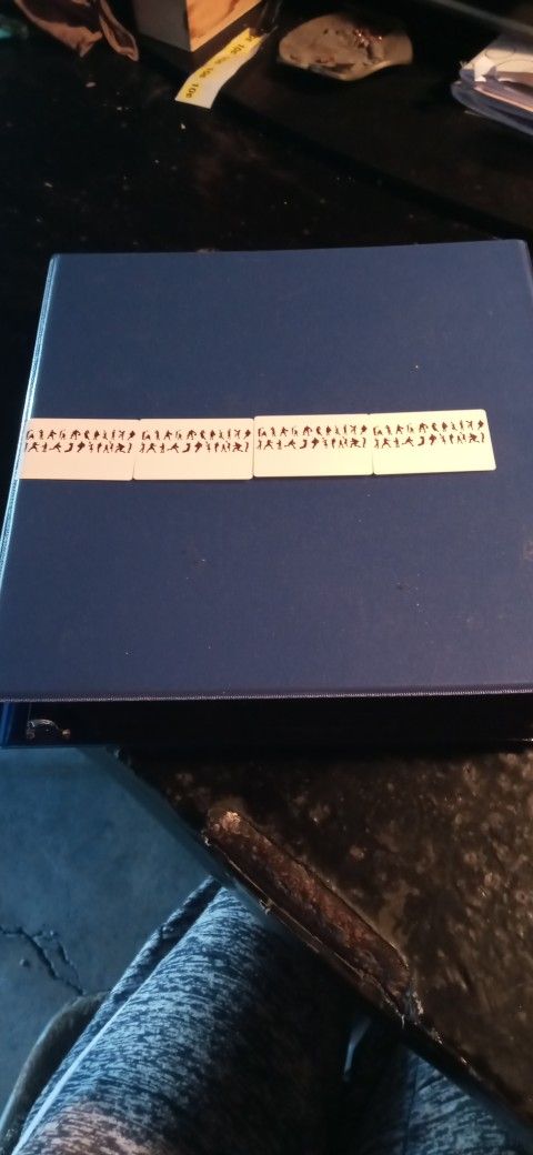 Folder Of Mix Sport Cards