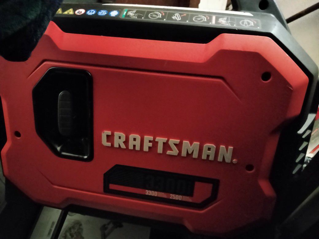 New Craftsman Generator 3300 Running Watts 