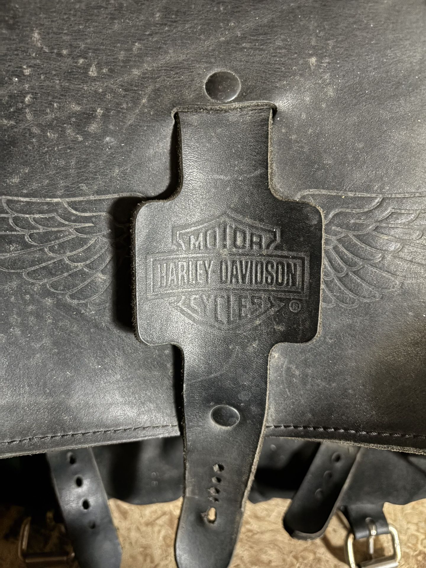 $100 Harley Davidson Saddle Bags