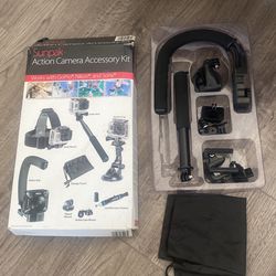 action camera/ go pro accessory kit