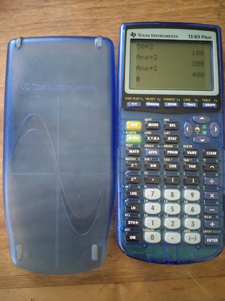 INSTRUMENT TI-83 PLUS GRAPHING CALCULATOR