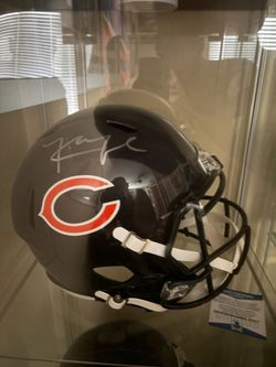 Signed Chicago Bears Helmet