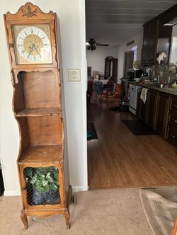 Free Smiths Enfield Antique Free Standing Clock
