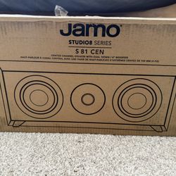 Jamo S81 Central Speaker Walnut