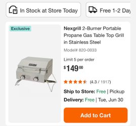 Table top bbq