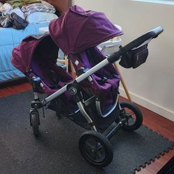 City Select double stroller by baby jogger