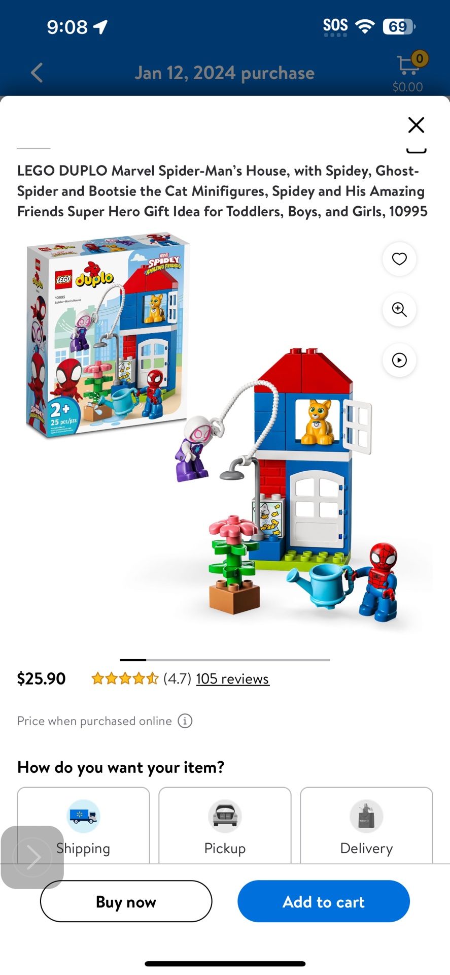 New LEGO DUPLO Marvel Spider-Man’s House, with Spidey, Ghost-Spider and Bootsie the Cat Minifigures, Spidey and His Amazing Friends Super Hero Gift Id