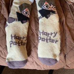 Great Condition Harry Potter Fleece Socks 