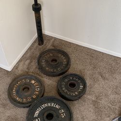 Barbell And Plates