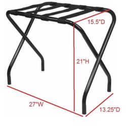 Luggage Rack, Black, Great Condition