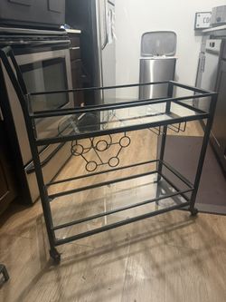 2 Tier Serving Cart/ Bar Cart