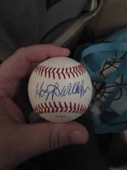 Hoyt Wilhelm Autographed Baseball