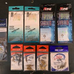 Fishing Hooks, Eagle Claw, Sabiki Rigs, Hurricane Salt Tackle, Danielson  for Sale in Brea, CA - OfferUp