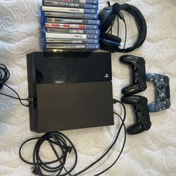 PS4 w Games & More!