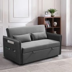 ✨Gray Pull Out Sofa Bed✨