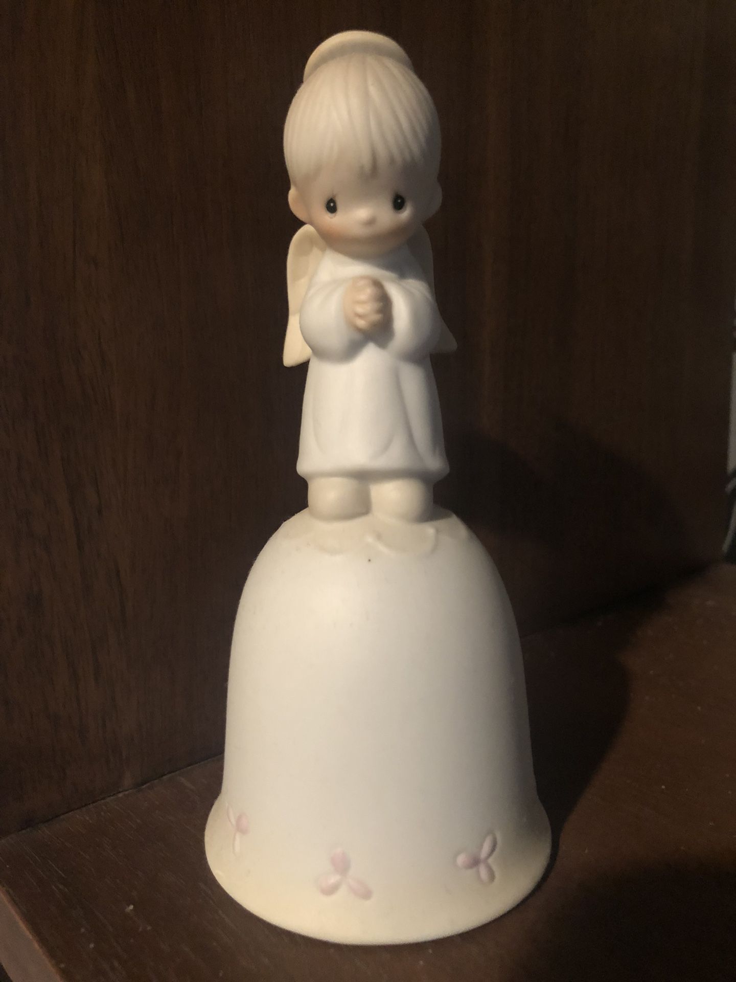 Vintage Precious Moments Bell - "Let The Heavens Rejoice" - 1981 Collector Bell - Closed 1981