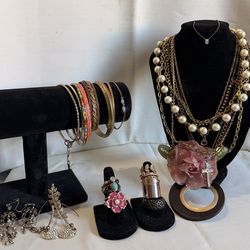 Rose gold jewelry lot