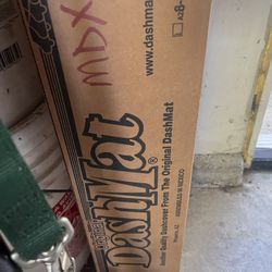 2009 Acura Black Mdx Dash Mat