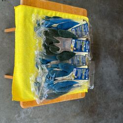 Tillman Premium Latex Coated  Gloves  Large 