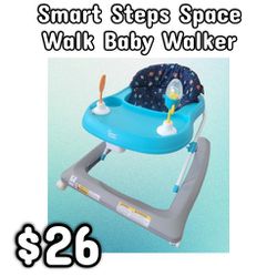 NEW Smart Steps Space Walk Baby Walker: Njft 