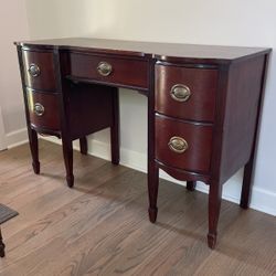 Antique Desk And Chair