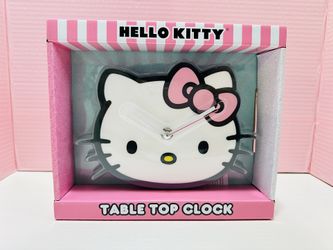 hello kitty tabletop clock.