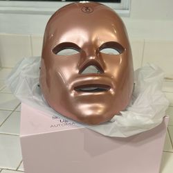 LED FACE Light Mask 2.0 Rose Gold Seven Colors. 