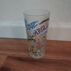 North Carolina Frosted Glass Tumber by catstudio 2016