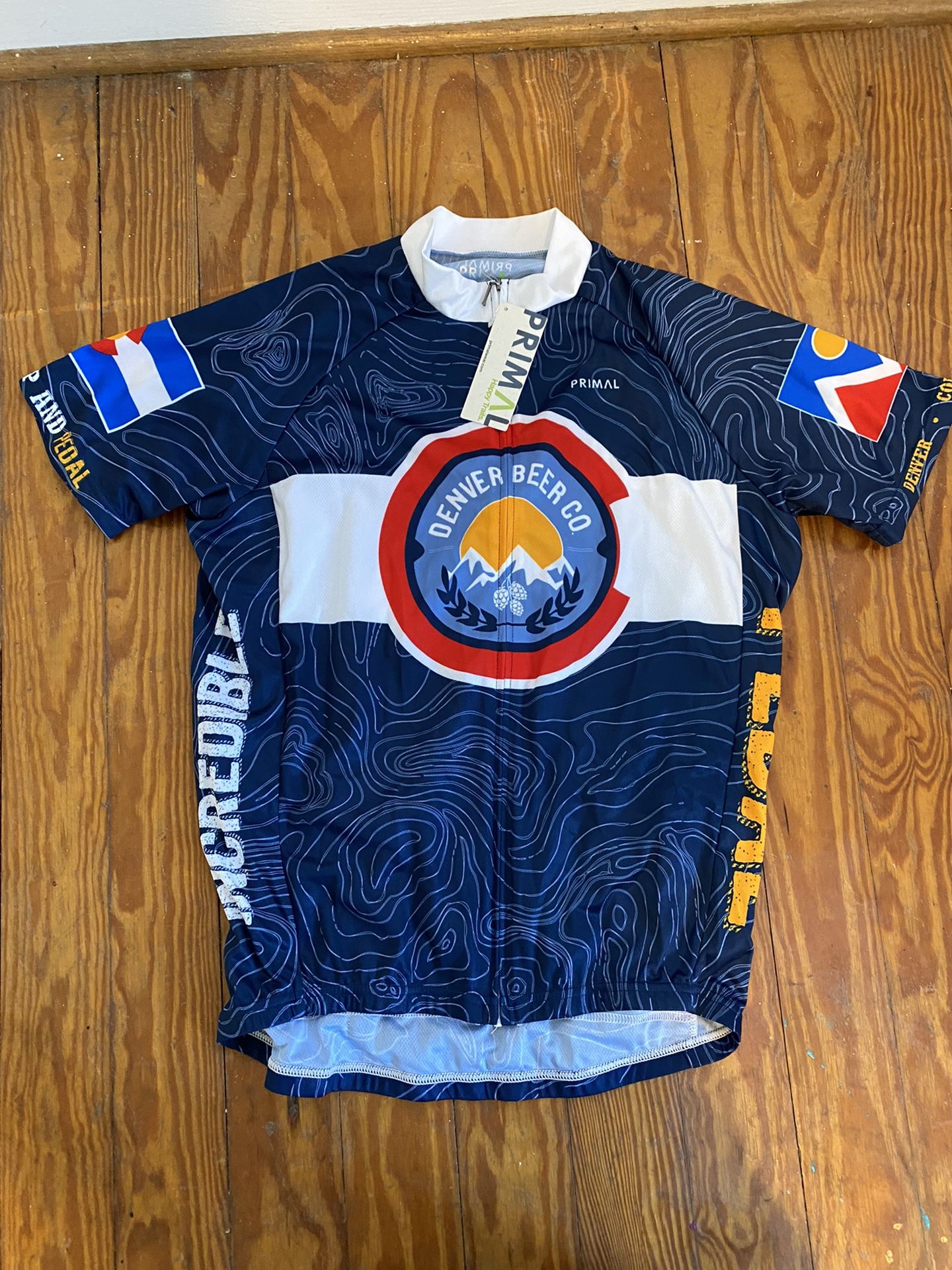 NEW! Primal Cycling Jersey-Denver Beer Co