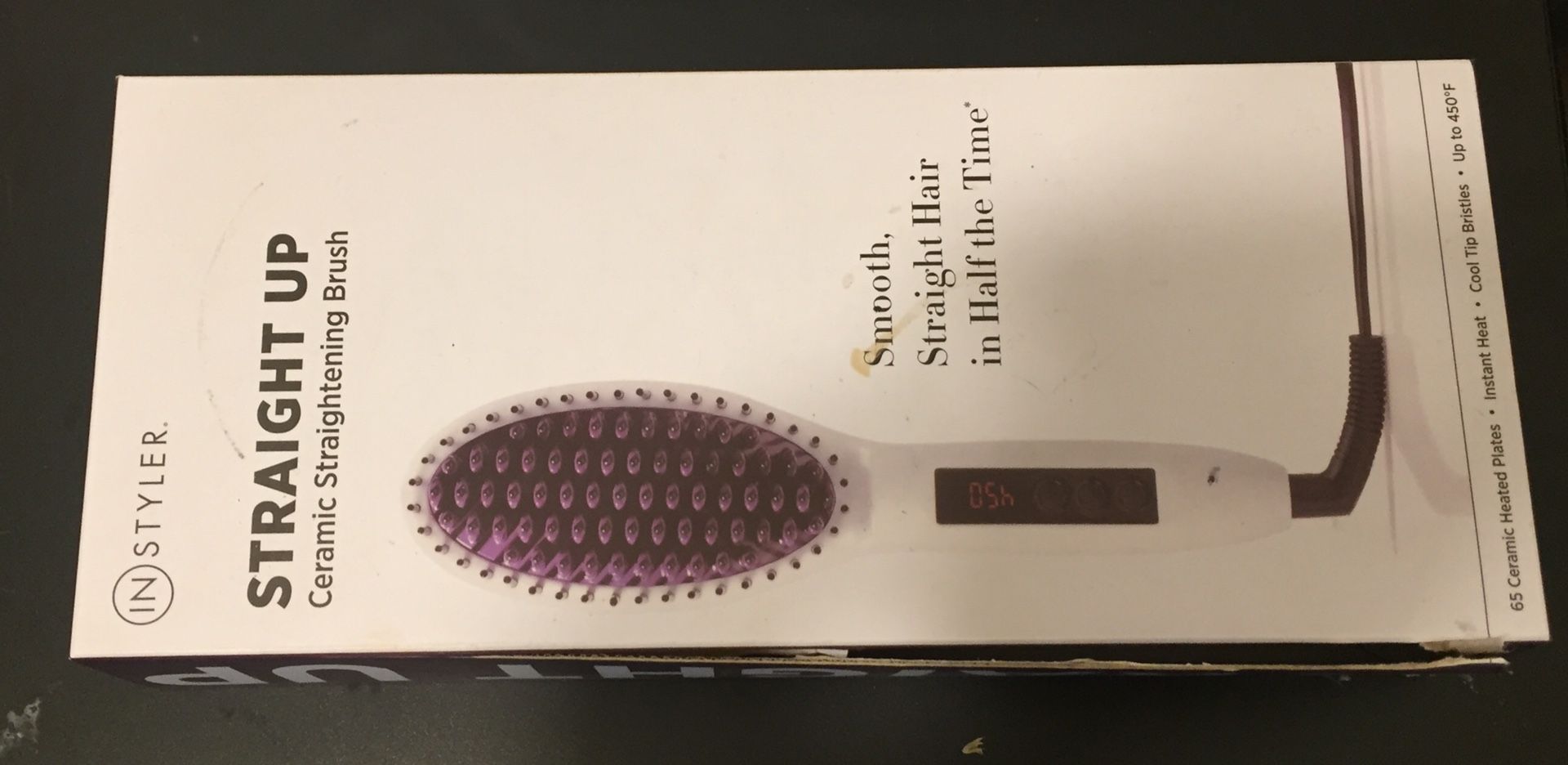 InStyler's STRAIGHT UP Ceramic Straightening Brush