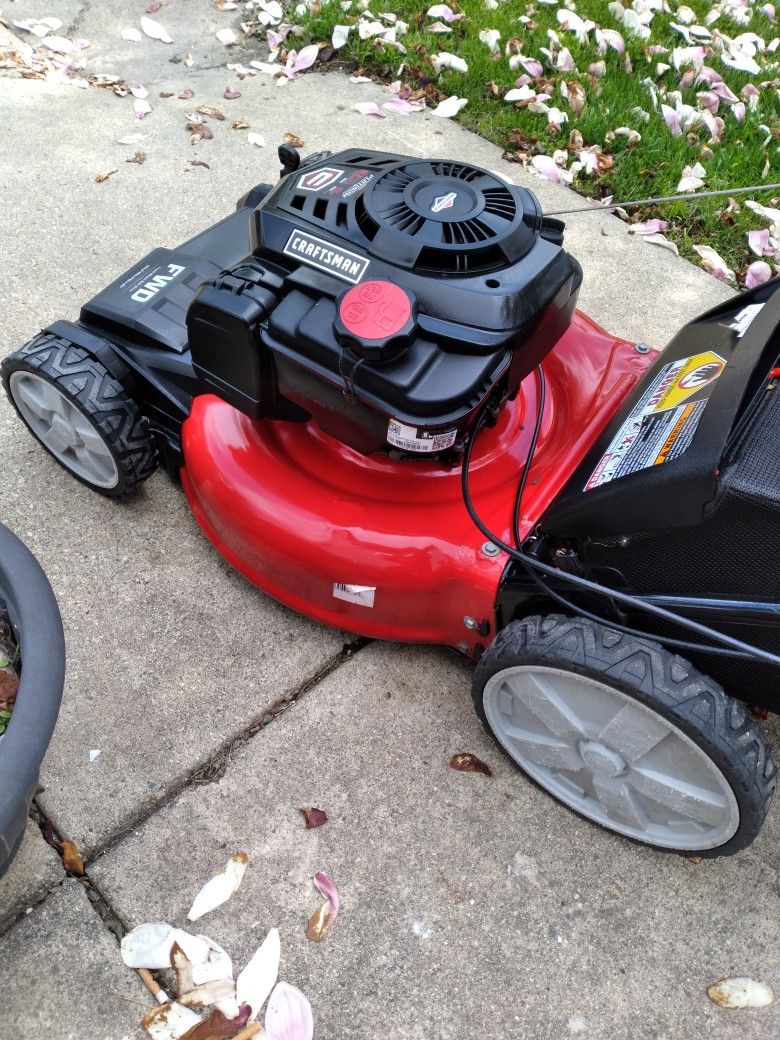 Craftsman Platinum 21" Inch Self Propelled Lawnmower W/Bag