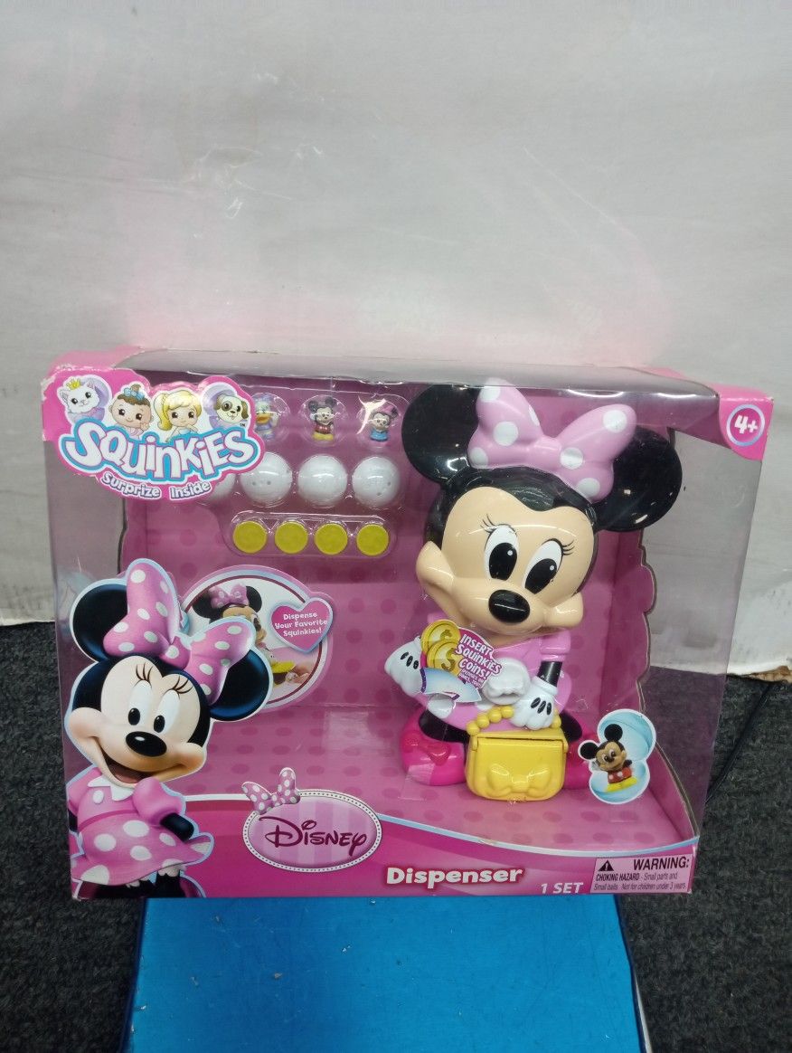 2012 Minnie mouse Disney squinkies dispenser