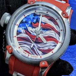 Russian Diver Limited Edition Artist Series "America" Collectible Mens Watch