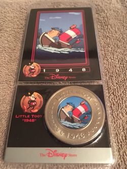 DISNEY COIN - LITTLE TOOT