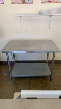 Food prep table