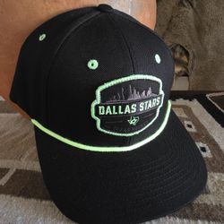 Dallas Stars 3rd Alternate Jersey Semi Curved Bill Zyphyr Hat NEW 