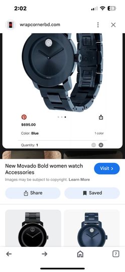 Movado Bold Swiss Movement