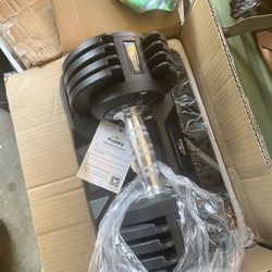 dumbbell 25lb adjustable weights the pair