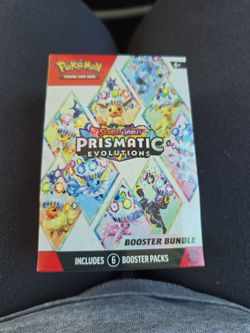Pokémon Scarlet & Violet Prismatic Evolutions Booster Bundle