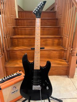 Aria Pro II SLST3 Vintage Guitar w/ Orange Crush 12 Amp