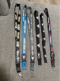 Sports Lanyards Set of 6