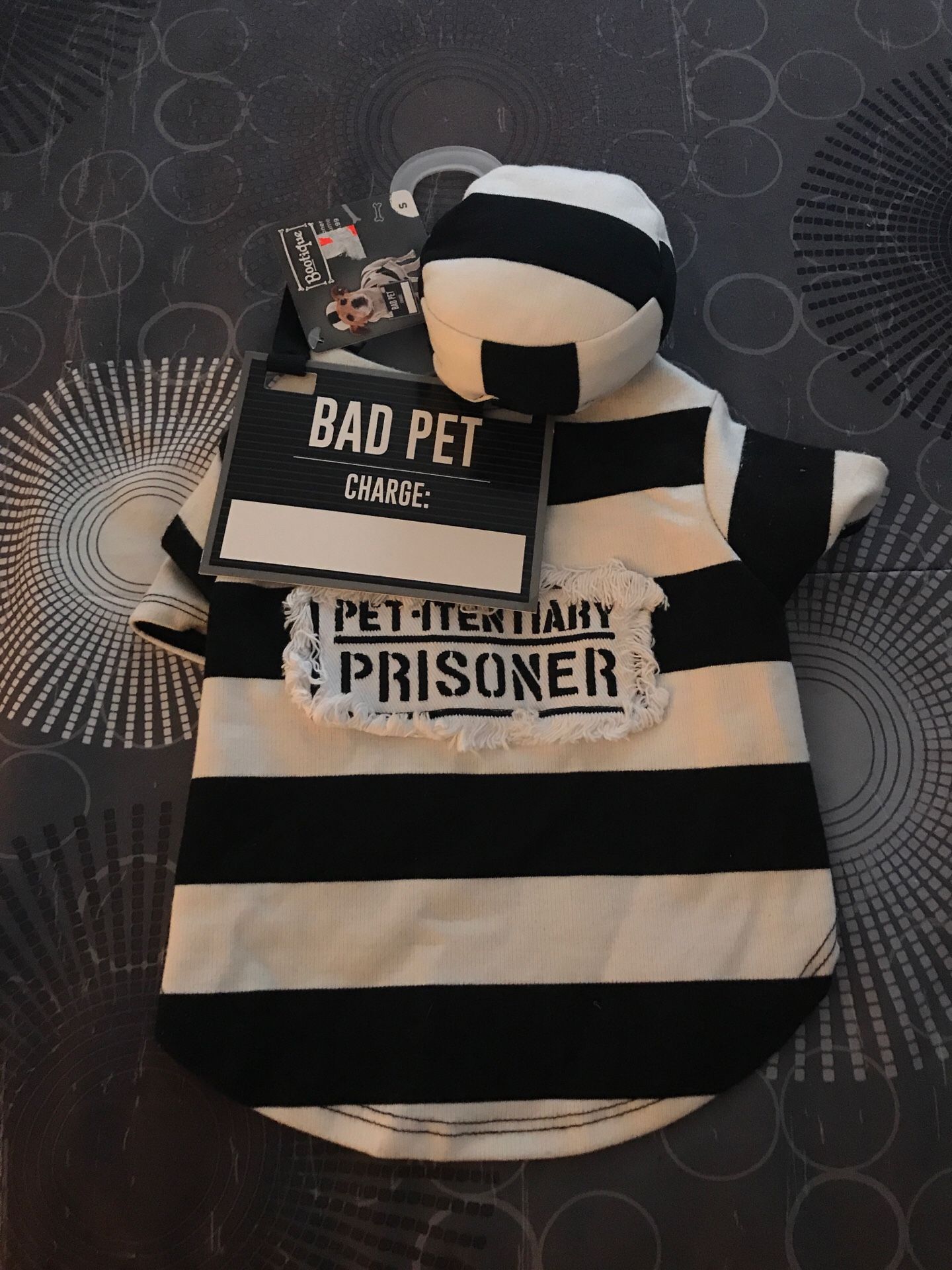 Dog inmate costume